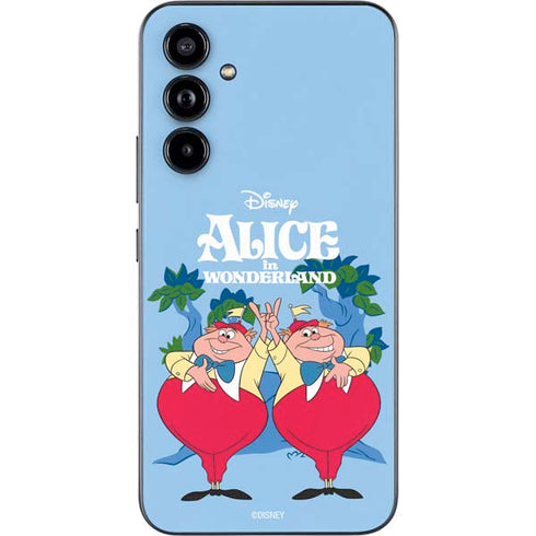 Disney Alice in Wonderland Tweedle Dee and Tweedle Dum Galaxy A54 5G Skin
